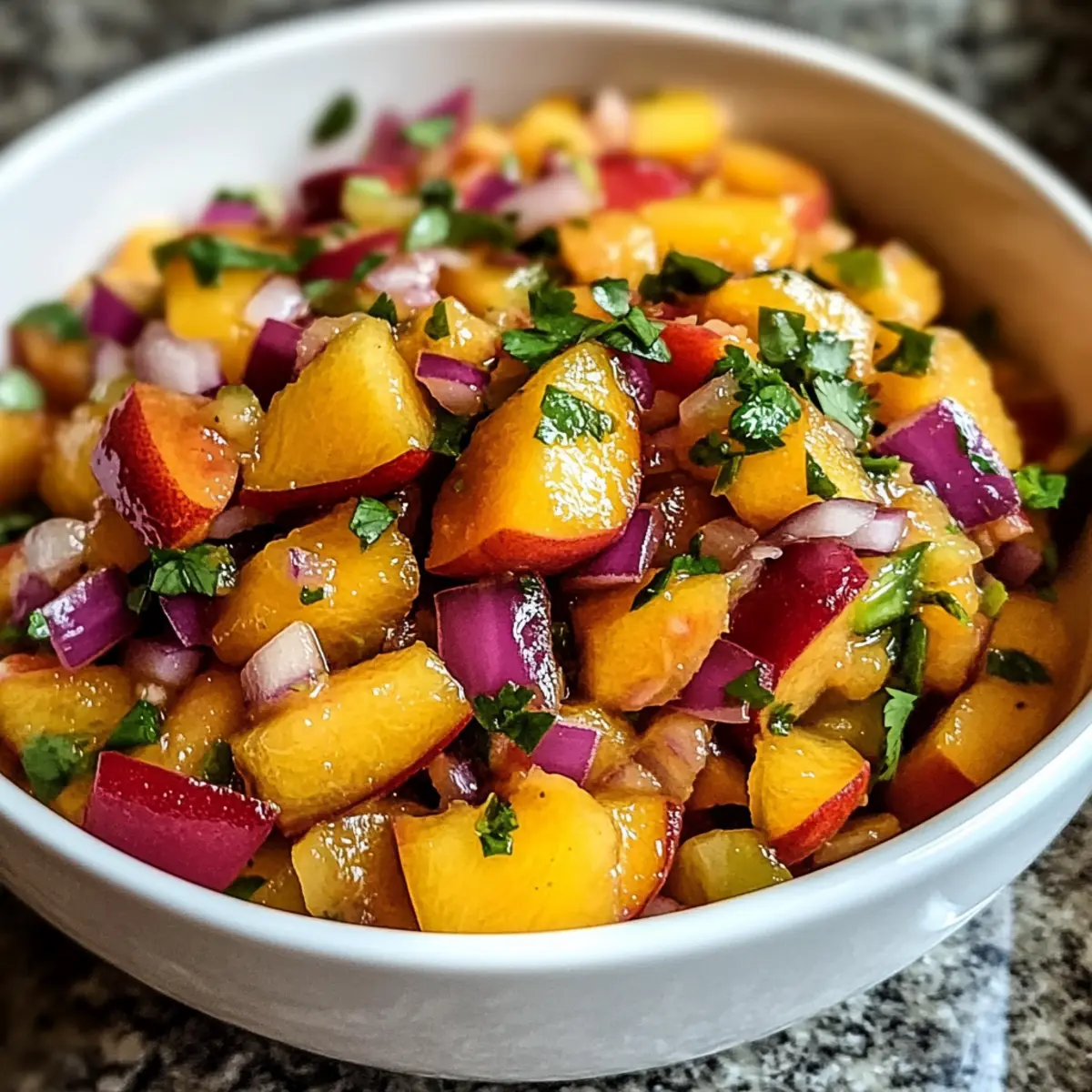 Frische Pfirsichsalsa: Der perfekte Sommertipp