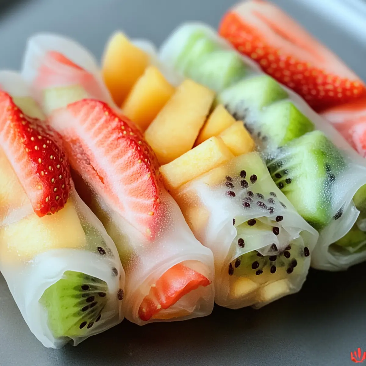 Obst Frühlingsrollen für Kinder: Gesund und Lecker
