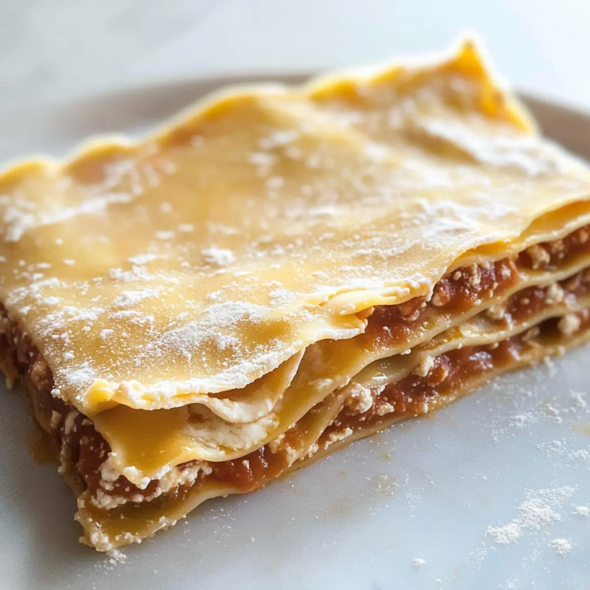 Hausgemachte Lasagne-Nudeln in 50 Minuten selbstgemacht