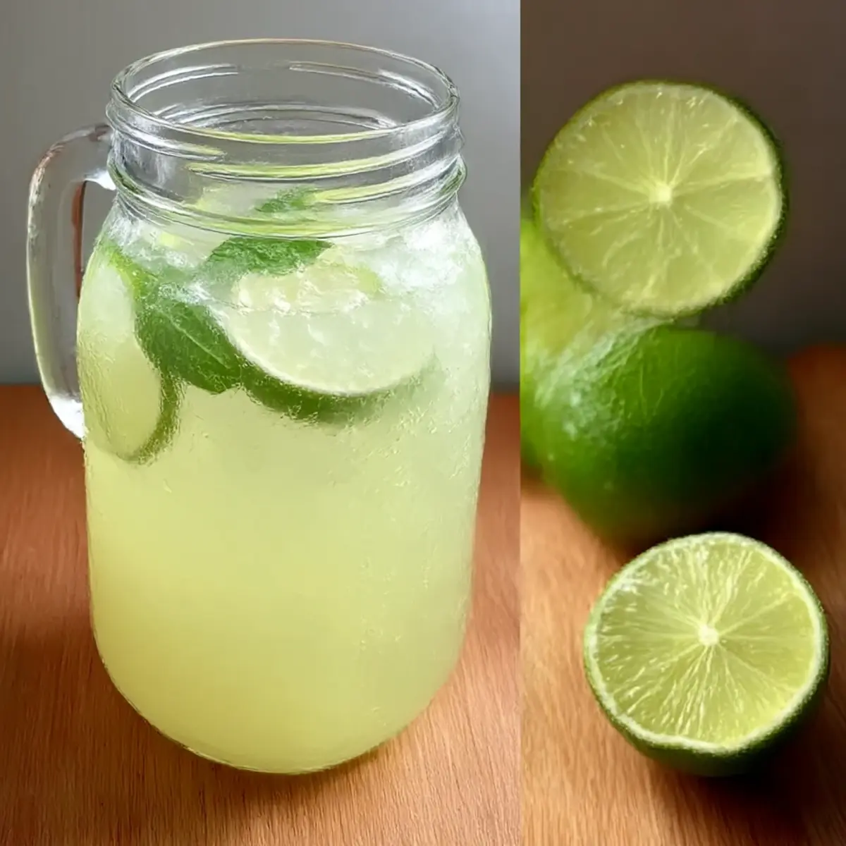 Erfrischende Honig Ingwer Limade für den Sommer