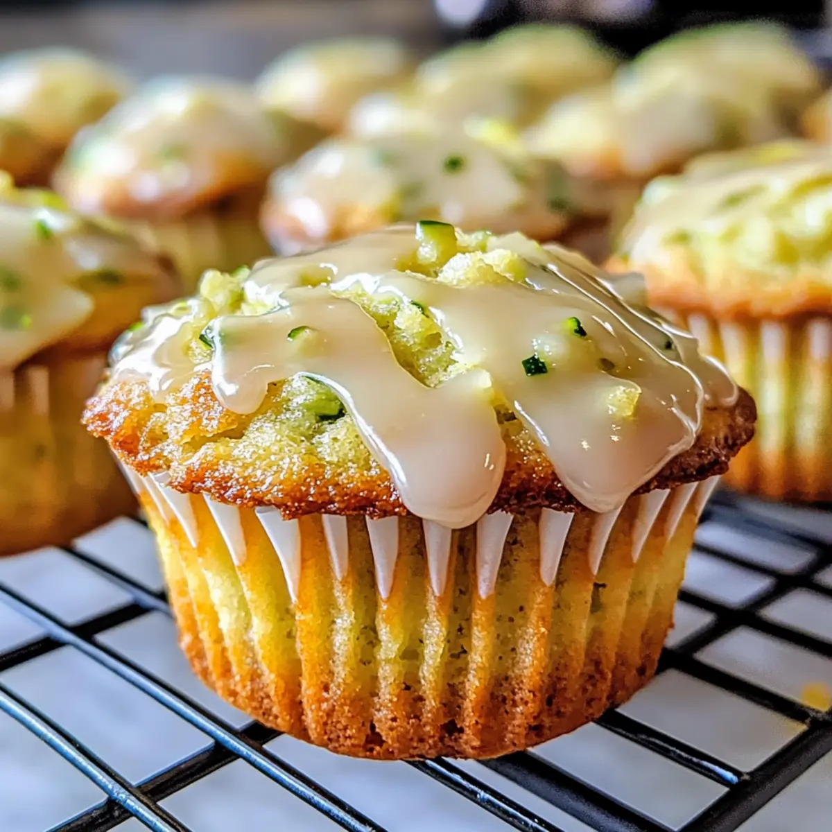 Zitronen-Zucchini-Muffins für jeden Anlass