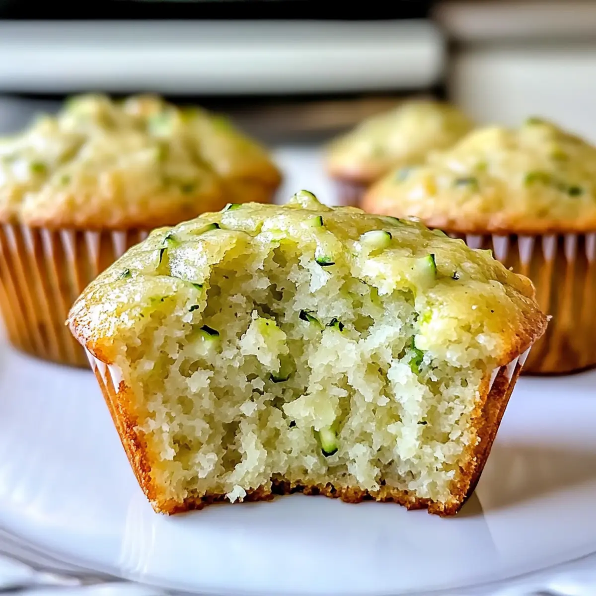 Zitronen-Zucchini-Muffins für fröhliche Gaumen