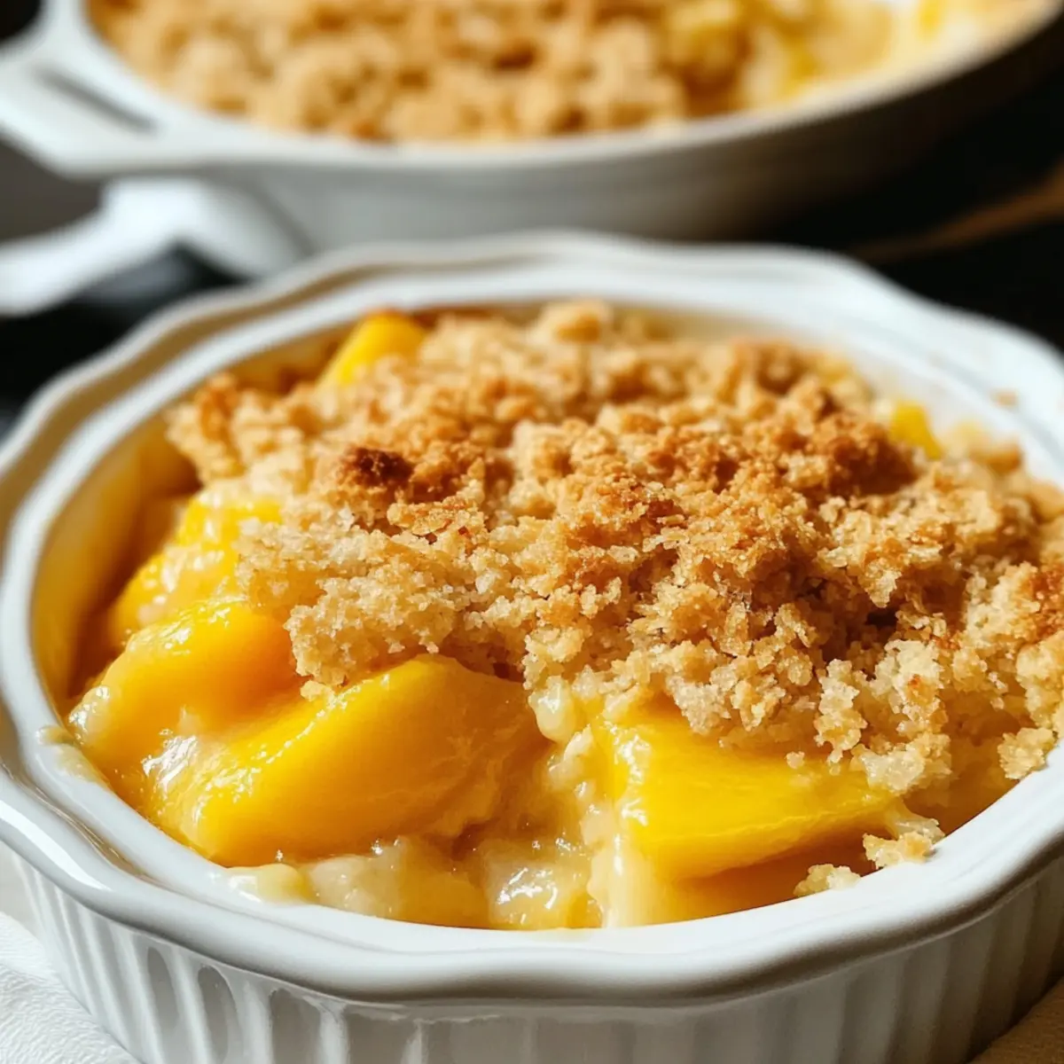 Mango-Streusel für den perfekten Sommergenuss