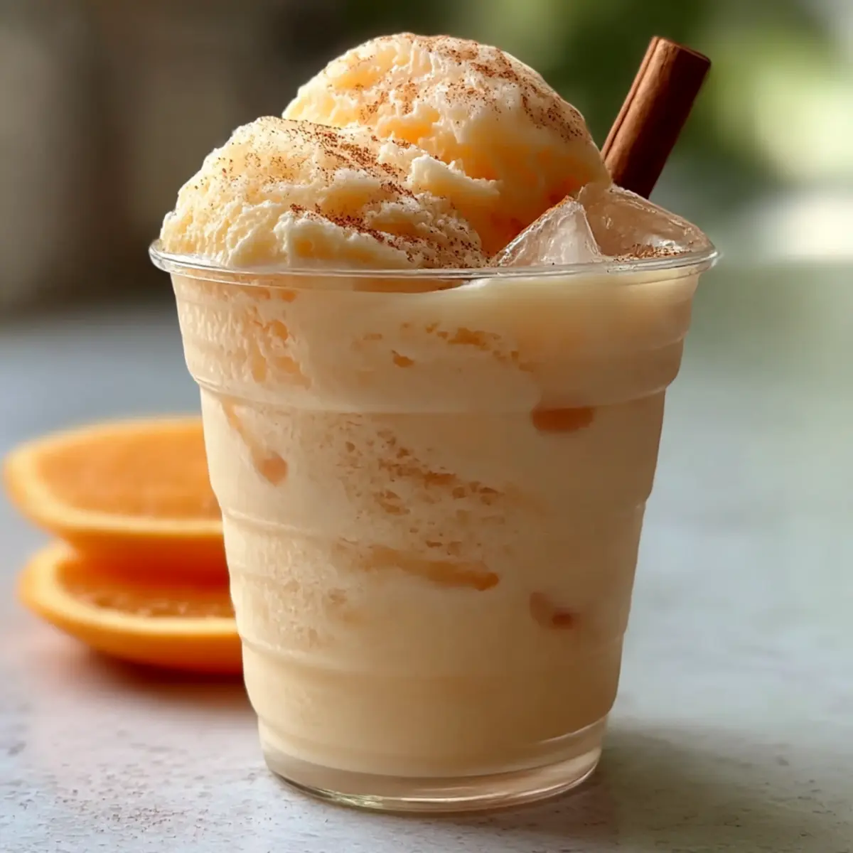 Orange Crush Sorbet Genuss für heiße Tage