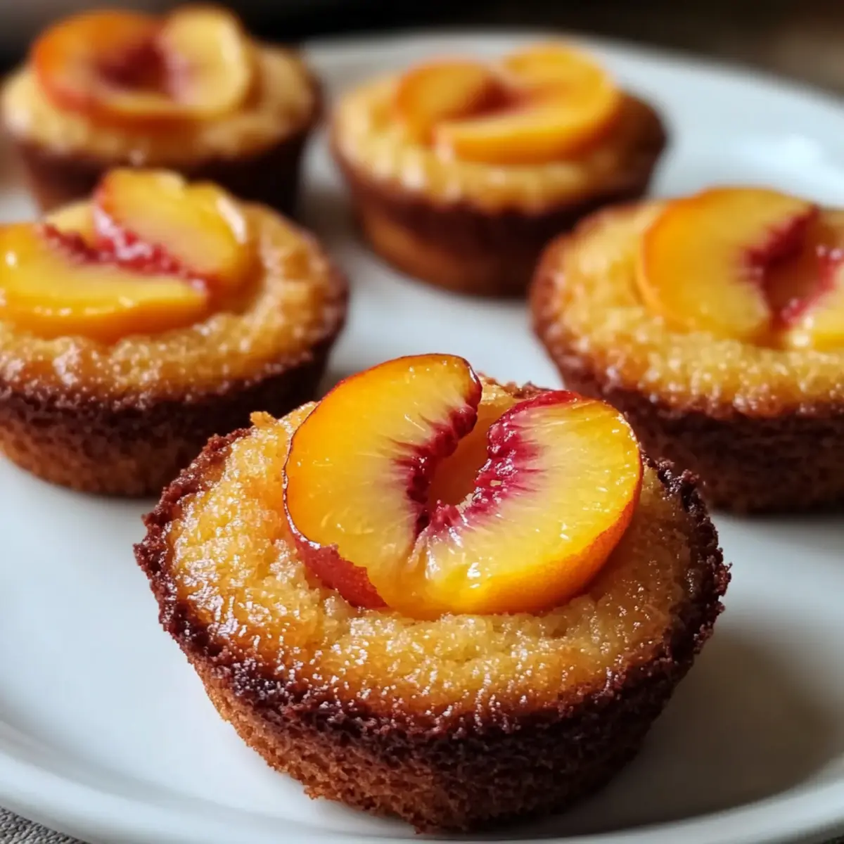 Pfirsich-Financier: Ein köstliches, feines Dessert