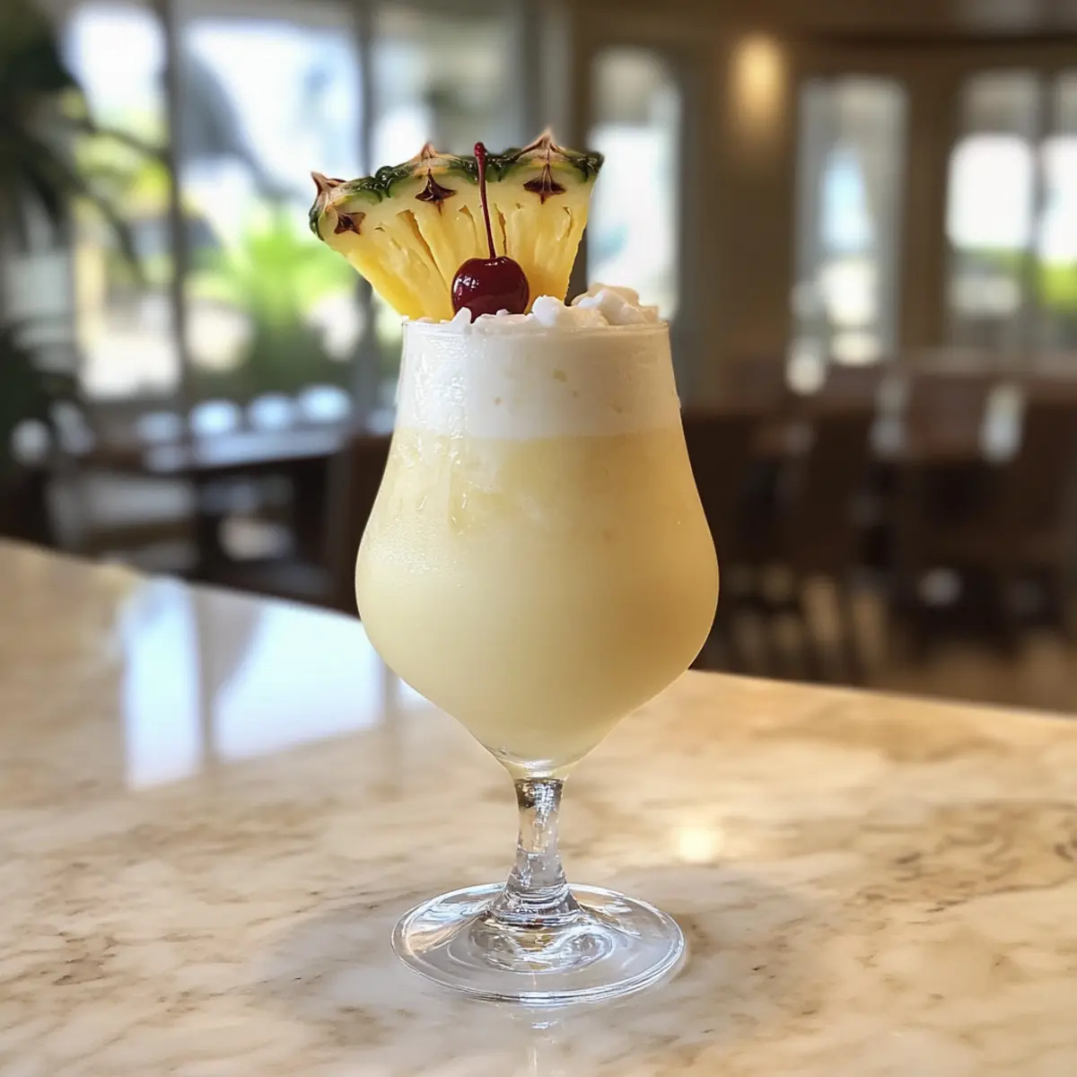 Piña Colada Mocktail für den perfekten Sommergenuss