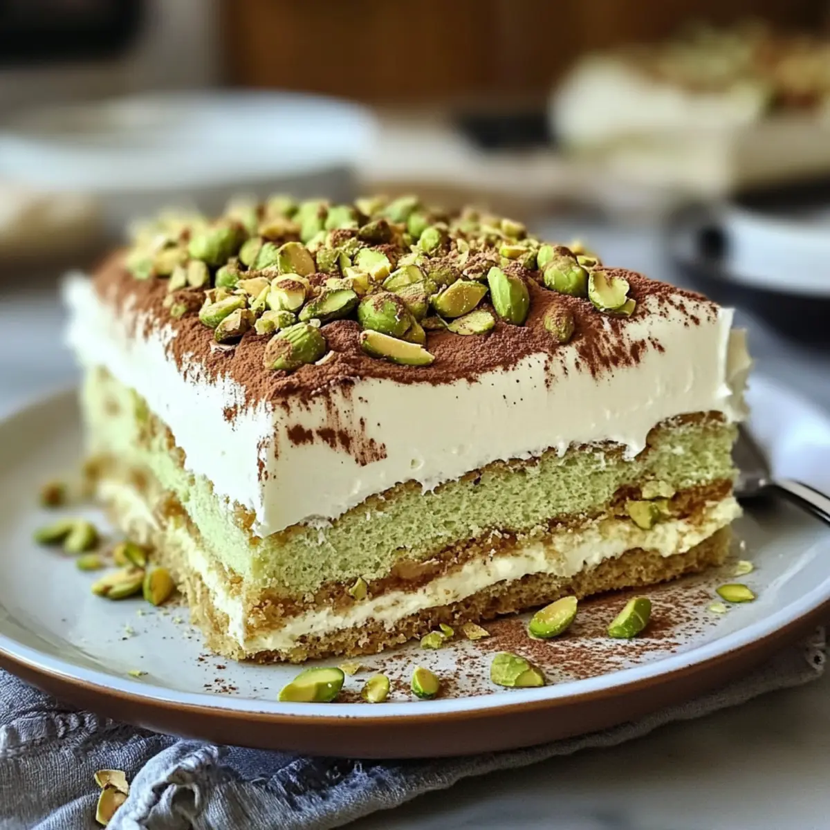 Pistazien-Tiramisu: Das perfekte no-bake Dessert