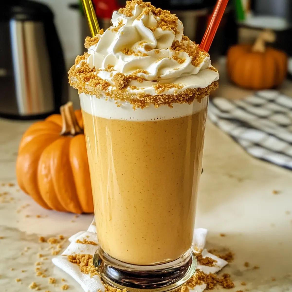 Kürbis-Milchshake für den perfekten Herbstmoment