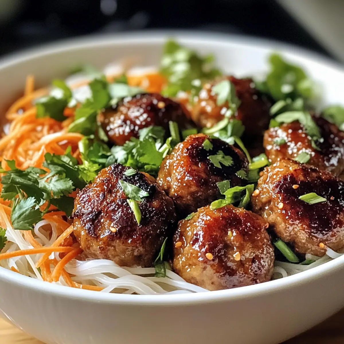 Herzhafter Bun Cha für ein schnelles Abendessen
