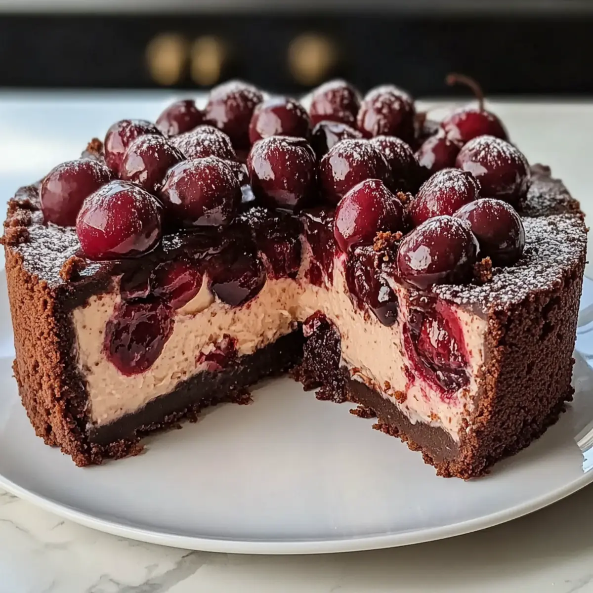 Schoko Kirsche Käsekuchen für jeden Anlass