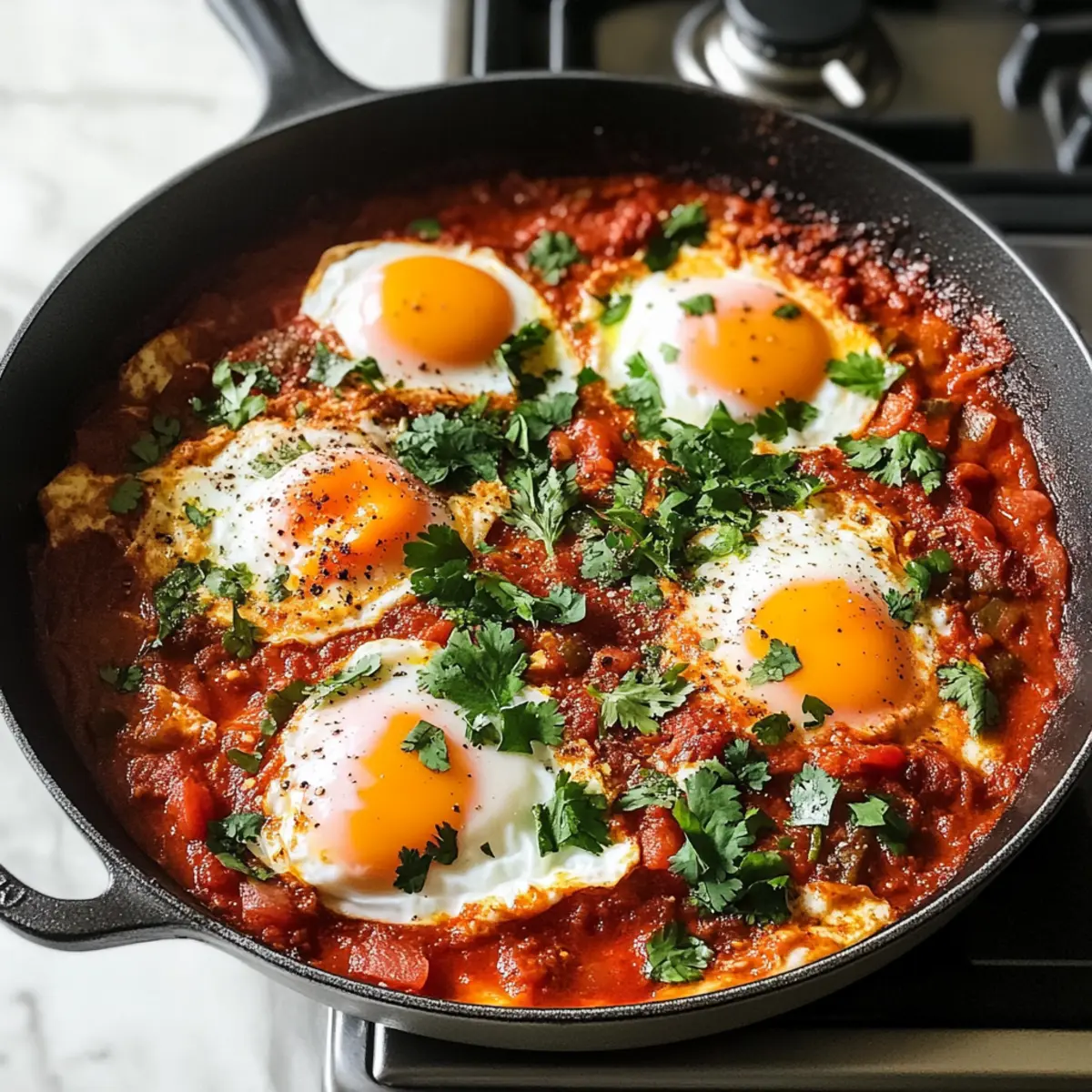 Schnelle Shakshuka für den perfekten Genuss