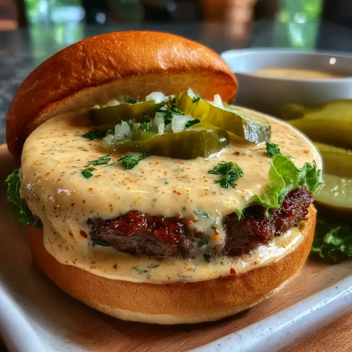Perfekte Smash Burger Sauce für jeden Grillabend