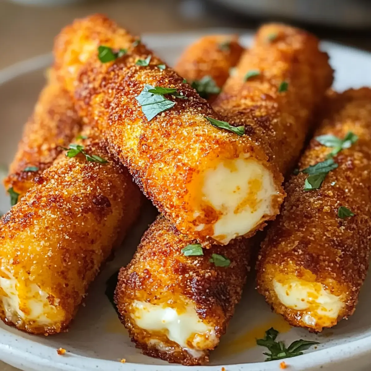 Scharfe Nachahmer Chili’s Nashville Hot Mozzarella-Sticks