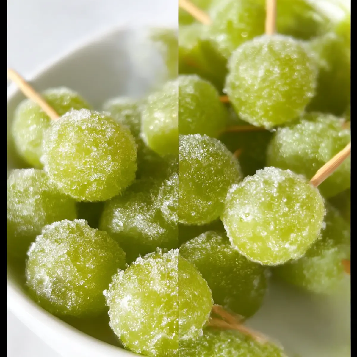 Zuckerhaltige Prosecco-Trauben mit Wodka genießen