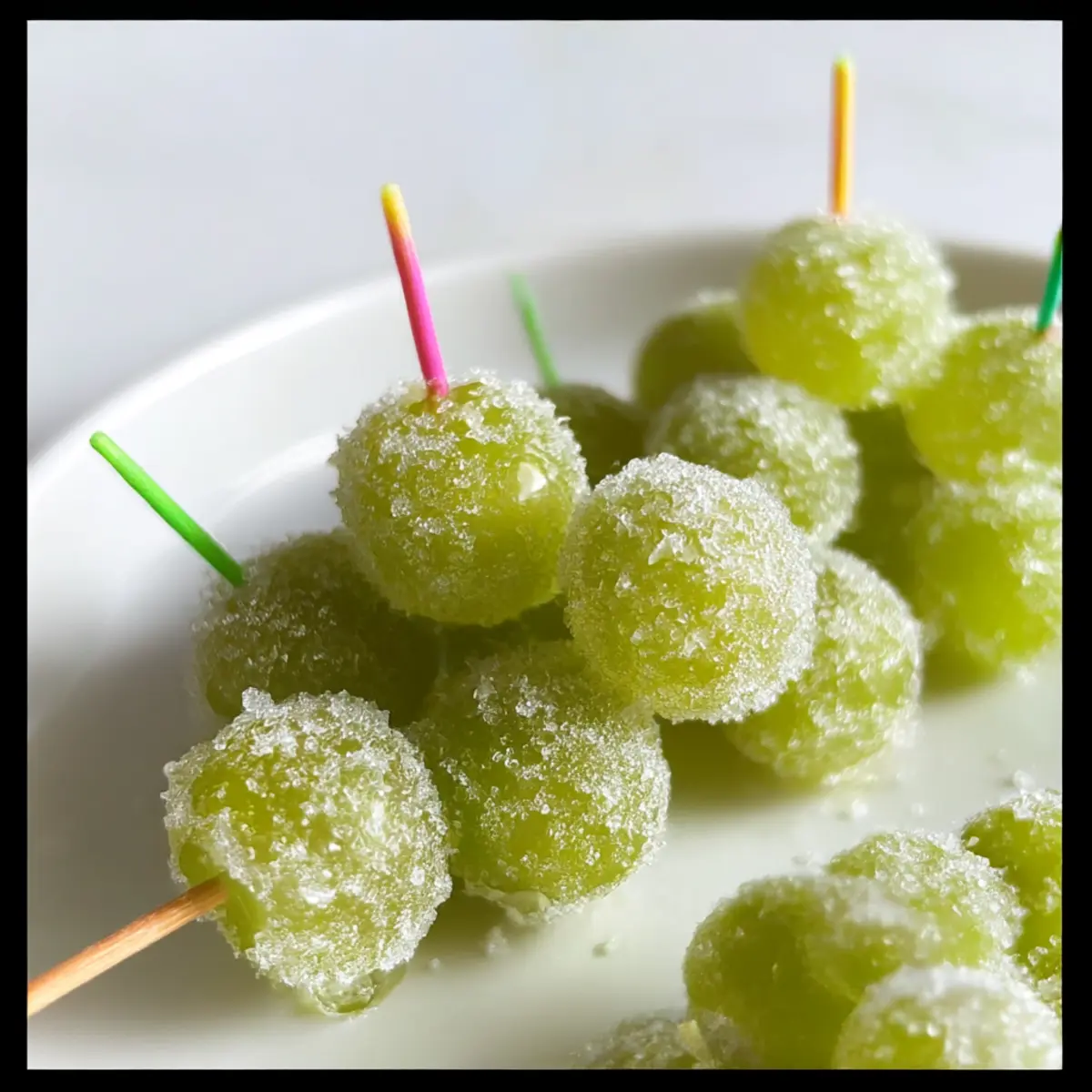 Zuckerhaltige Prosecco-Trauben mit Wodka für Feste