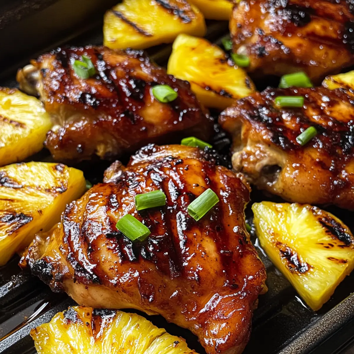 Leckeres hawaiianisches Huli Huli Hähnchen Rezept