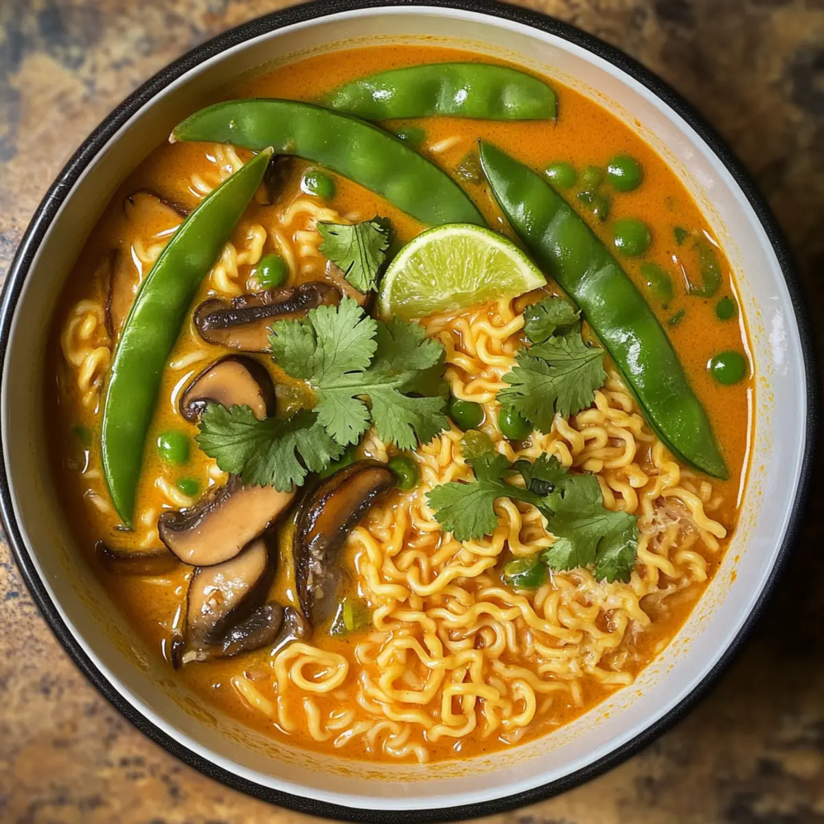Veganer Curry-Ramen-Nudeln in nur 30 Minuten