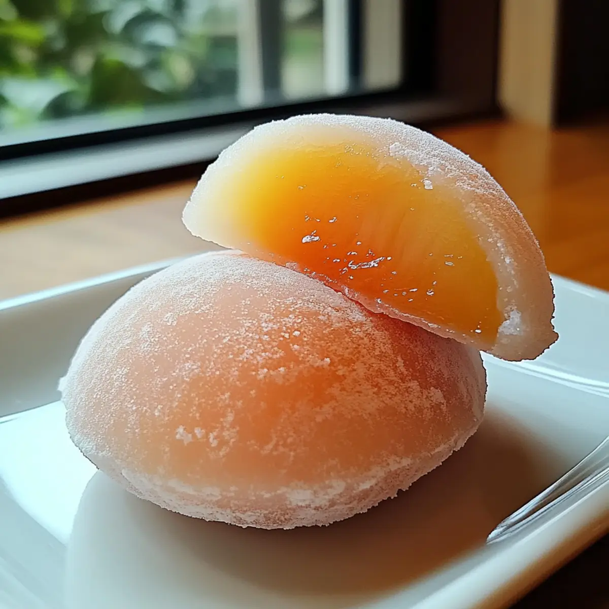 Genieße Whole-Pfirsich-Mochi: Sommerlicher Genuss